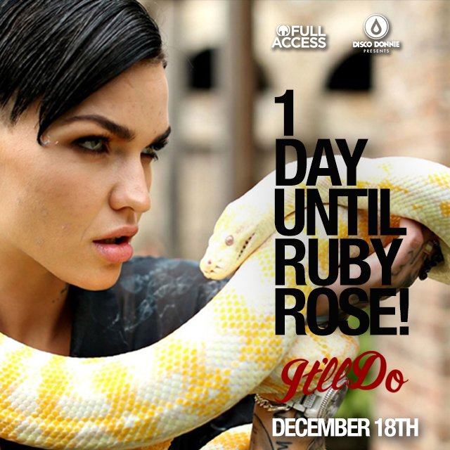 NightCultureDFW's tweet photo. TOMORROW! @RubyRose is taking over at @Itlldo_dallas! limited amount of tix still avail!  https://t.co/vEXmapIo4y https://t.co/s69c8isPFN