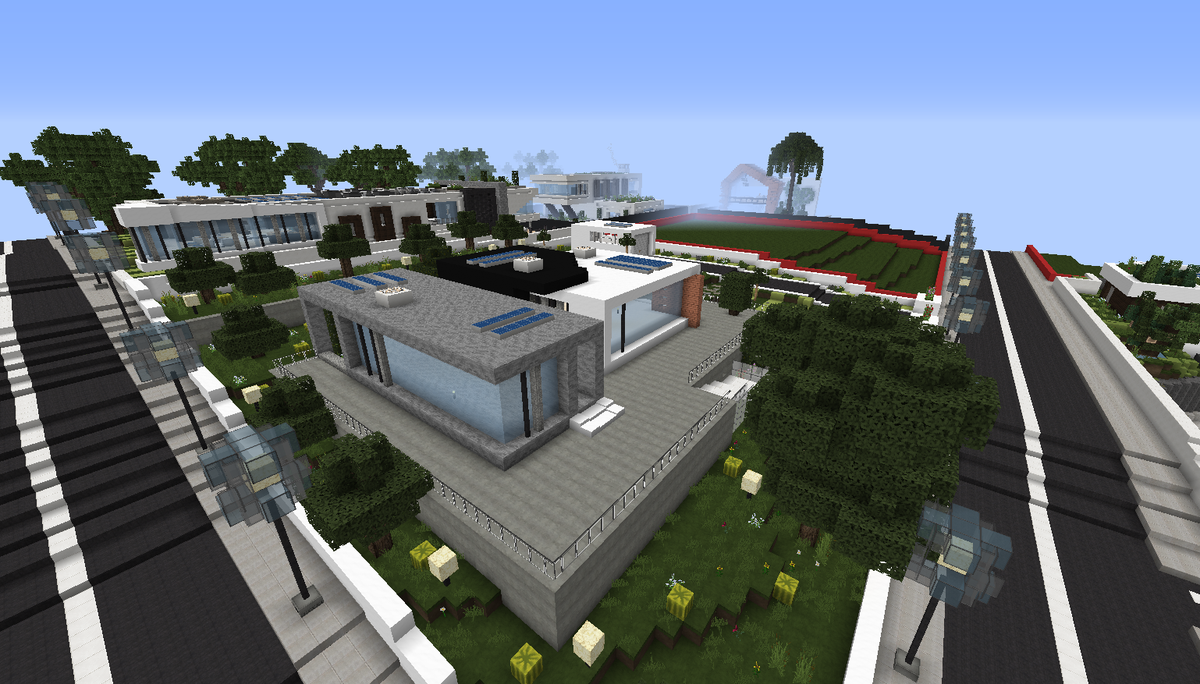 MG_Minecraft's tweet photo. Voilà l'une de mes dernières petites maisons ! Et non plus sur le même serveur ! On se retrouve sur le @Flac_Public https://t.co/MF5u3tafeI