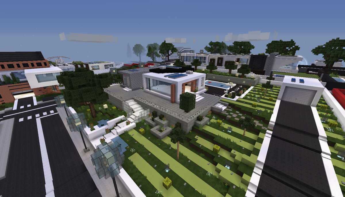 MG_Minecraft's tweet photo. Voilà l'une de mes dernières petites maisons ! Et non plus sur le même serveur ! On se retrouve sur le @Flac_Public https://t.co/MF5u3tafeI