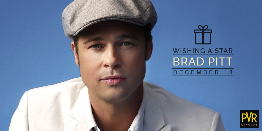 Today we celebrate the birthday of actor and producer Brad Pitt. We wish this Hollywood star a very happy birthday. 