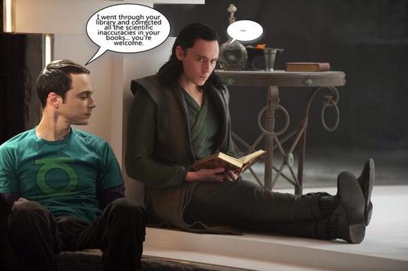 BigBangTheoryHQ's tweet photo. Sheldor in Asgard...#WhoIsResponsibleForThis #Loki #BigBangTheory https://t.co/6C2SLQK4G7