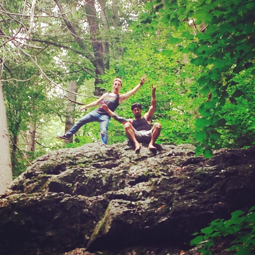 Almost_July's tweet image. #tbt that time you guys convinced us NOT to jump off a cliff #thankyou #RayJumpedAnyway 😋