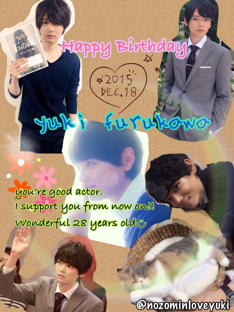 Happy Birthday yuki furukawa     28          