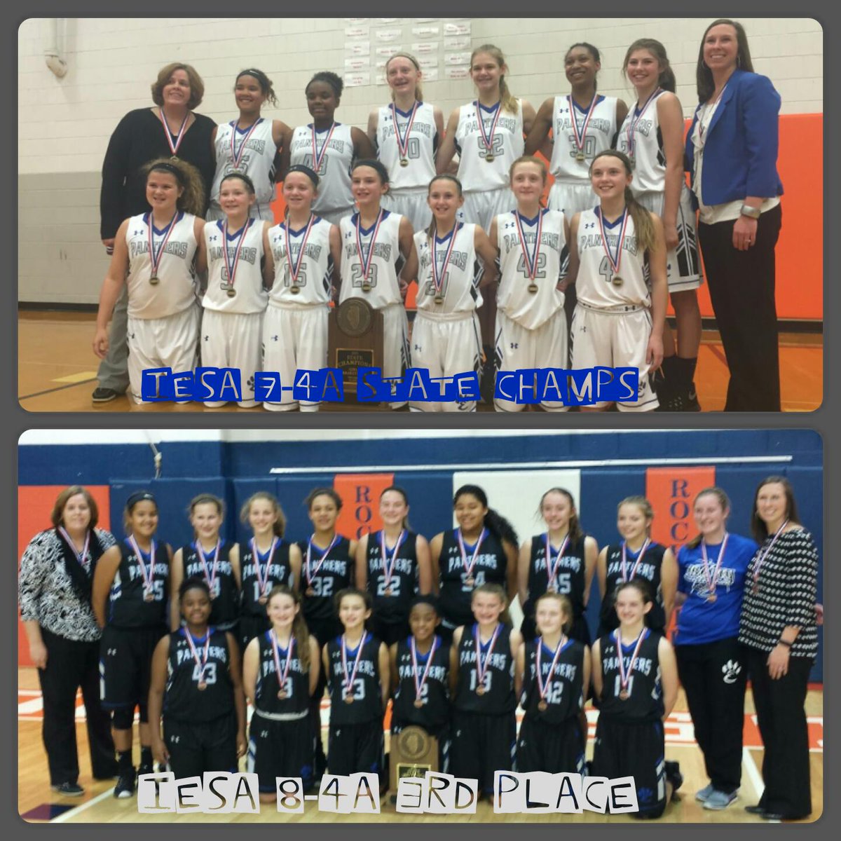 What a season it has been! 
7-4A State Champions
8-4A 3rd place
Couldn't be more proud of this group! #ALLIN