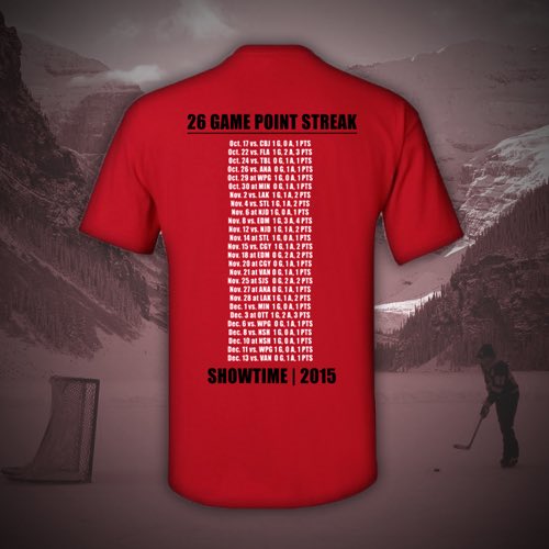 EHClothing's tweet photo. 26 game point streak tees and hoodies now available! Shop at https://t.co/7up3llgW5T #Showtime https://t.co/Qw1Jdeti8o