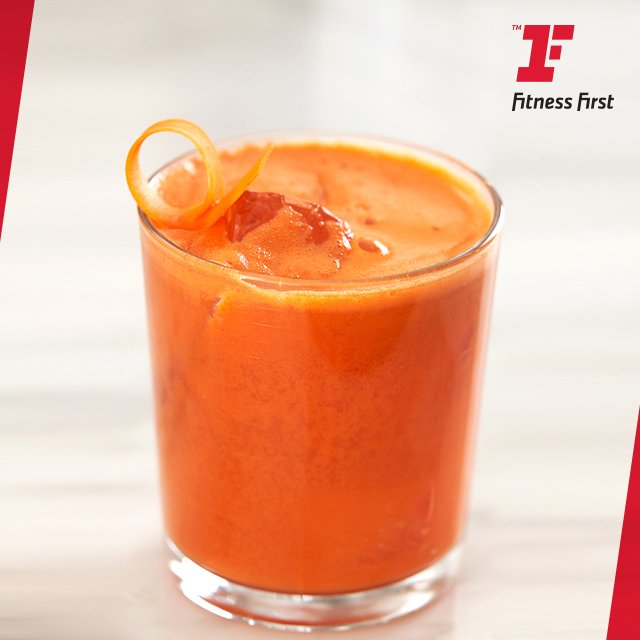 FitnessFirstPH's tweet photo. Carrot juice is a good source of antioxidant that protects the body against the wear and tear of exercise. https://t.co/vwBin7k6ZZ
