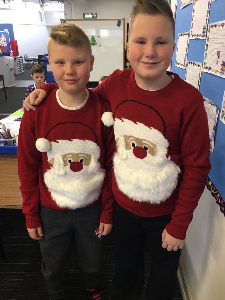 sandaig_ps's tweet photo. Text Santa Christmas Jumper day well under way 🎅🏻🎄 https://t.co/utmHkx1CqB