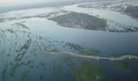RamonCMGimenez's tweet photo. #AlberdiPy convertida en una isla: agua por todos lados @Radio970AM @hoypy @MRehnfeldt @UNO650AM https://t.co/6bmaVbjXHu