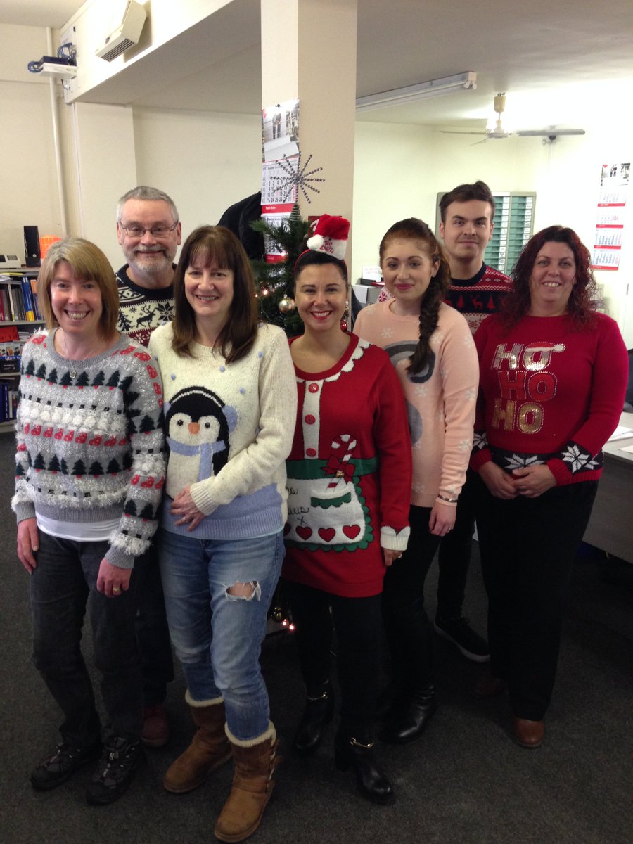 It's #ChristmasJumper day in the office today so the perfect opportunity to say #MerryChristmas to all our customers