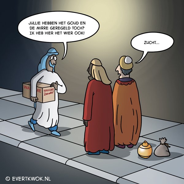 Caspar, de minst wijze der drie wijzen. #kerst