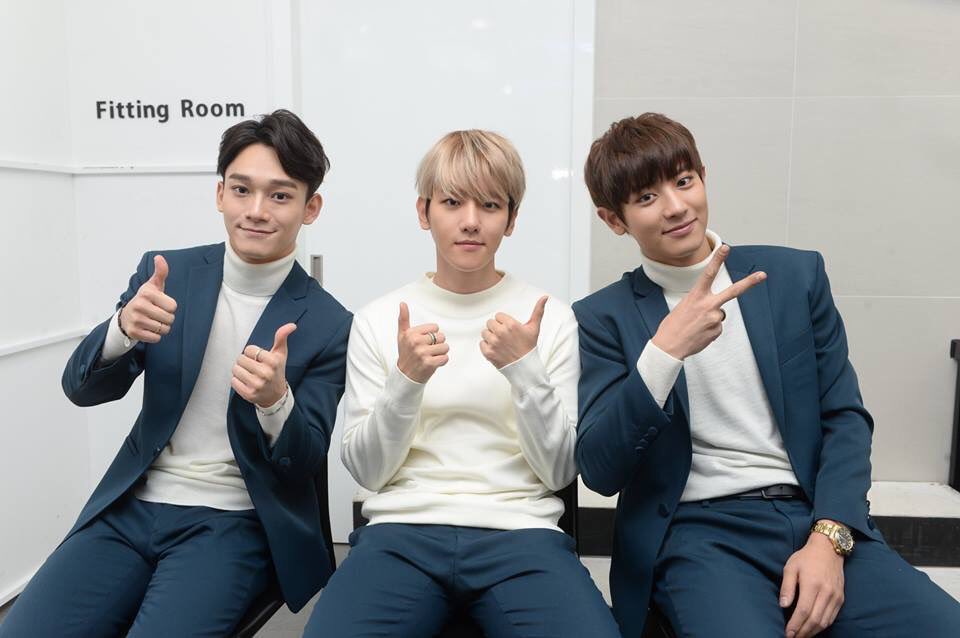 EXOGlobal's tweet photo. [OFFICIAL] 151218 Music Bank Twitter Update: EXO https://t.co/580uVVXXim