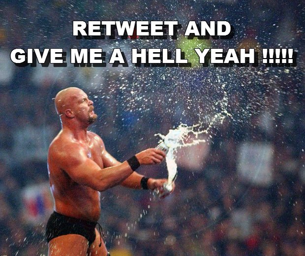 TheWrestleWorld's tweet photo. @WWE @steveaustinBSR  #ReTweet and #GiveMeAHellYeah!!! @TheWrestleWorld #StoneColdFriday #WrestlingFans https://t.co/r5rcPyJFHX