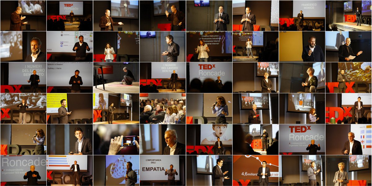 TEDxRoncade's tweet photo. 🎥Tra pochi giorni i video di #TEDxRoncade saranno online! 
Intanto scopri le foto su Flickr: https://t.co/GjwFD1Y5EN https://t.co/DeynJhPE4h