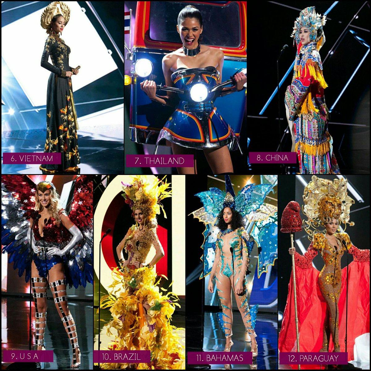 OhEmGIL's tweet photo. My Top 20 Best National Costumes. 👑 #MissUniverse #MissUniverse2015 https://t.co/5wkMkAyTdn