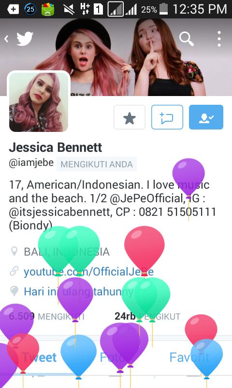 Oops! Ballon! 😘🎈🎈Happy birthday kak @iamjebe 😘 wish you have a lot of blessing this year! We love you #Happy18thJeBe