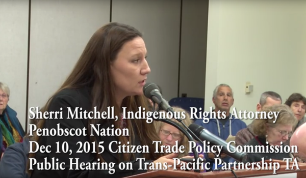 SRAntiFascism's tweet photo. #PenobscotNation #IndigenousRights Attorney #TPP is "a new form of #Colonialism" https://t.co/cuEov5RRuA
#DUMPTPP https://t.co/jbPAkNvoac
