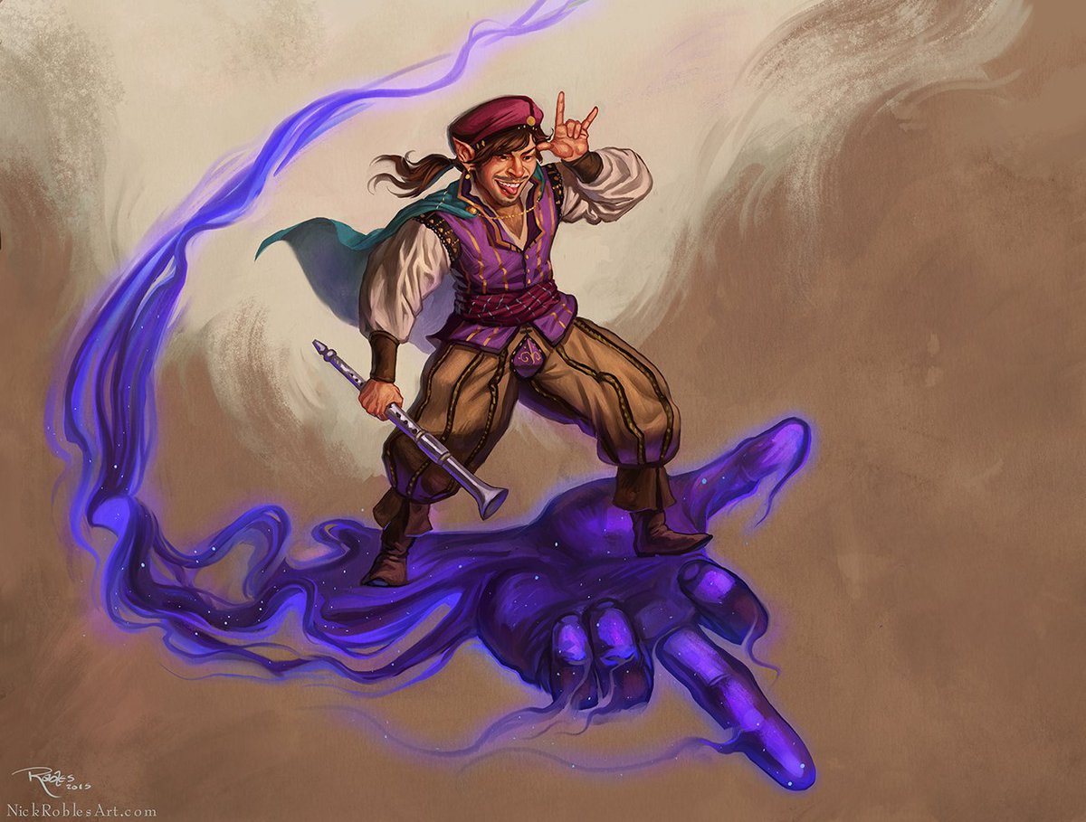 A fashionably late Scanlan character concept! @samriegel #CriticalRole #cri...