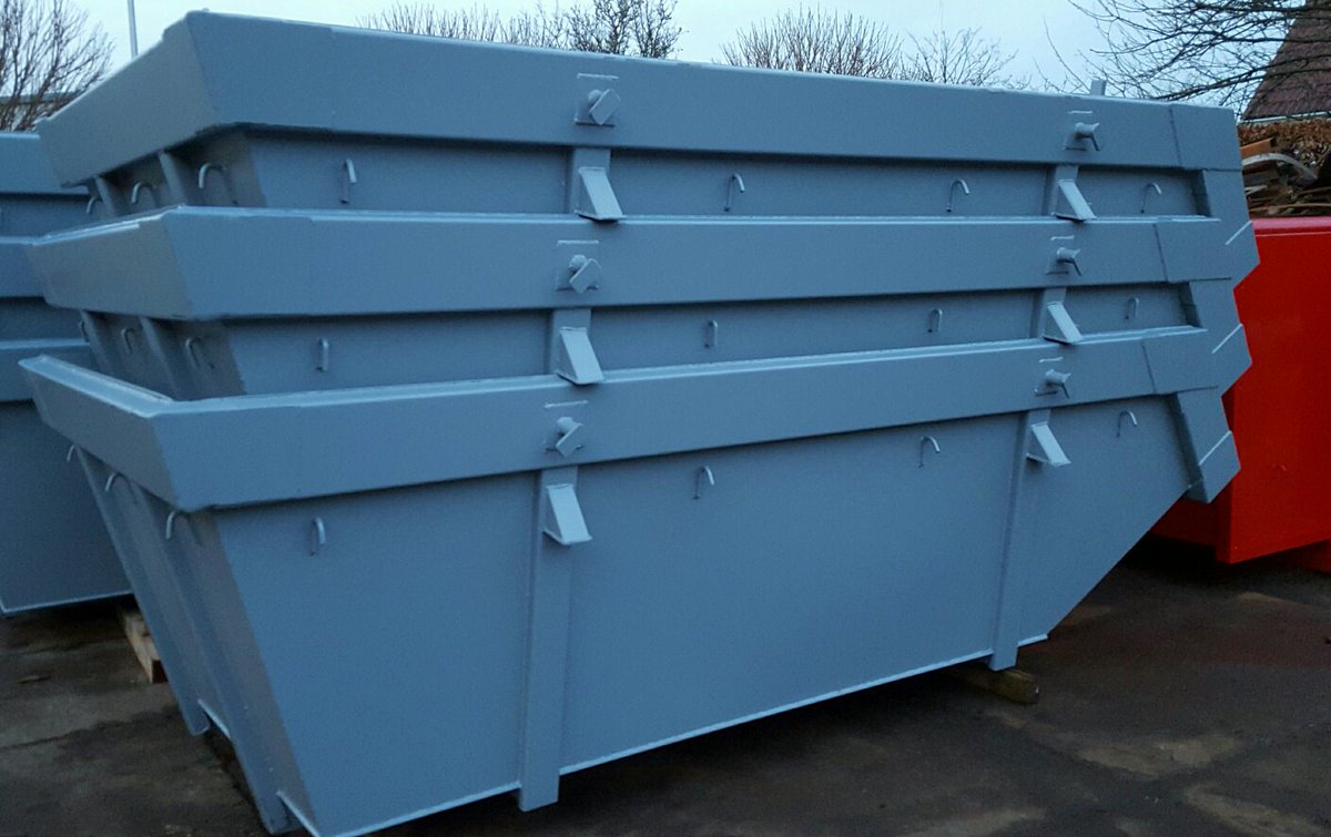 nieuwe 6m3 portaalcontainers uit voorraad leverbaar