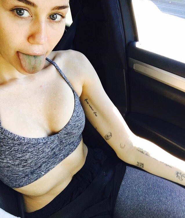 According To Teen Vogue Miley's Instagram Selfie's are Number 8th On Most Searched Google Of 2015!