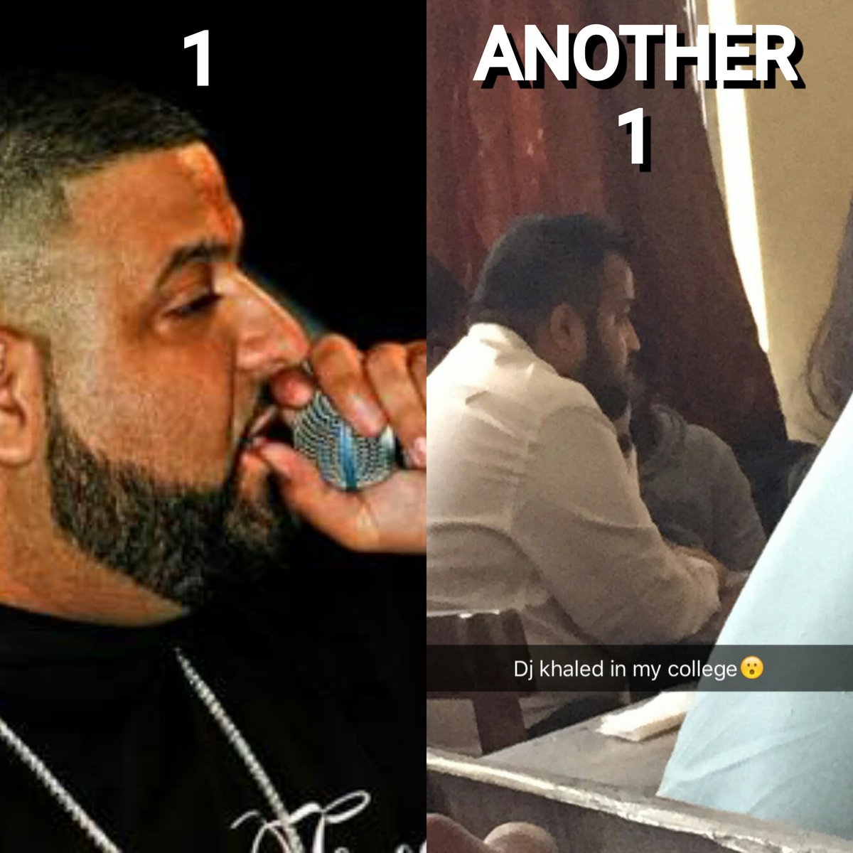 <a href="/djkhaled/">DJ KHALED</a> in my college #wethebest