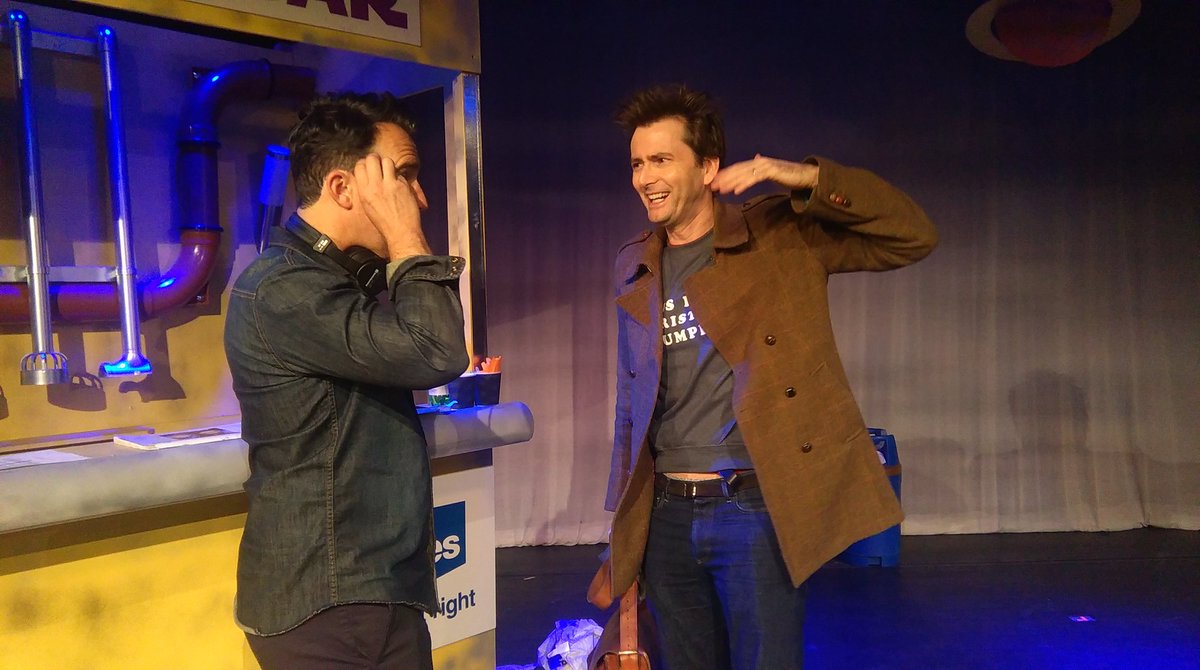 absoluteradio's tweet image. Well, look who&apos;s here...

@OC #OCPanto #DaveVader