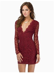 Retailings's tweet photo. Plain V-Neck Long Sleeve Women's #Lace #Dress (Plus Size Available)
#Buy now $120.75 Only - https://t.co/ovbs1nJSqp https://t.co/mfrREYHZ0x