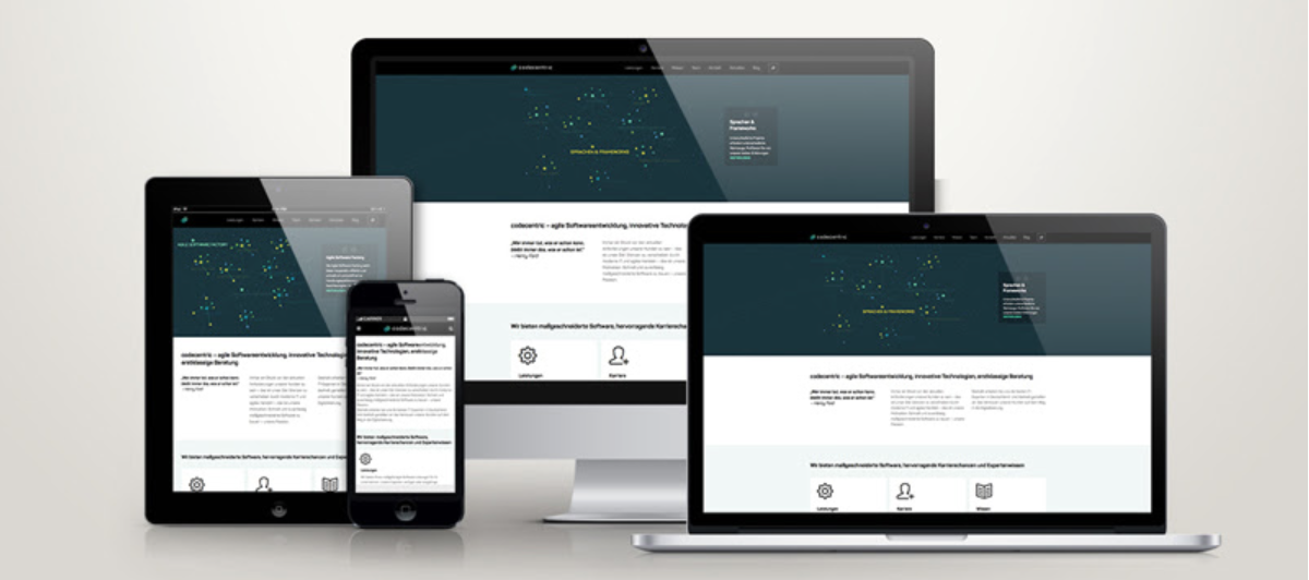 Pünktlich zu den Feiertagen haben wir uns rausgeputzt - mit einer ganz neuen Website: codecentric.de