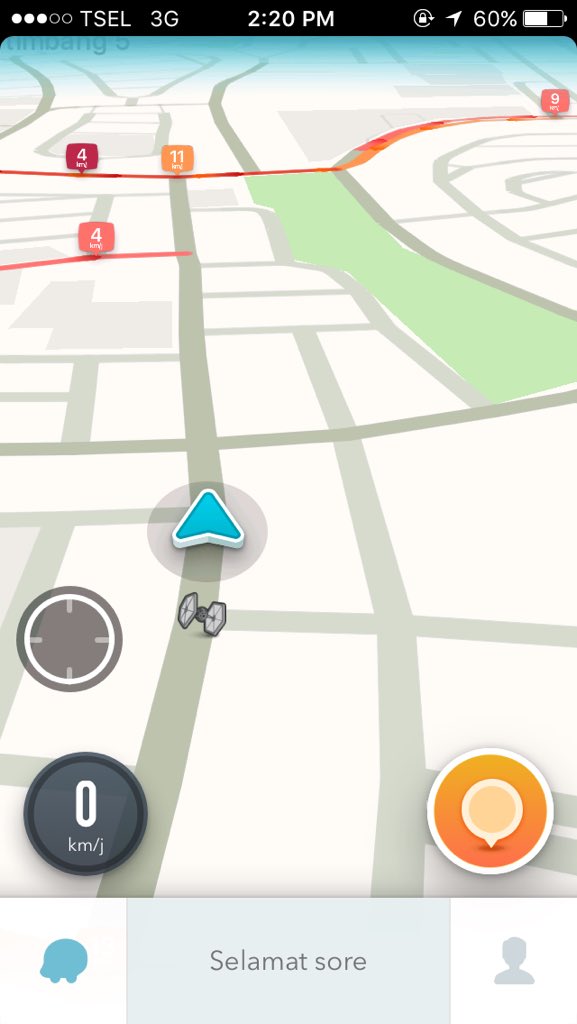 SIMPATI's tweet photo. Kabar gembira! Aplikasi Waze kini terupdate dengan fitur suara pemandu dalam Bahasa lho! #GoDiscover #simPATItekno https://t.co/j1VQbep4cO