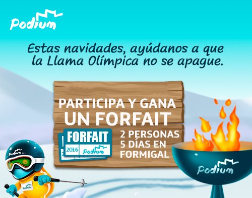 SorteosDeporte's tweet photo. Gana un Forfait para 2 personas en Formigal con @becaspodium
RT y Participa en: https://t.co/0yFDyciimv https://t.co/VtXtWqhBaf