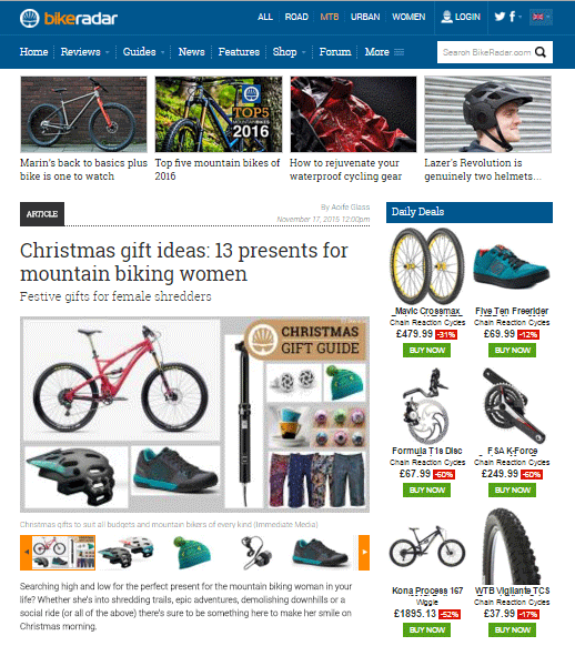 Don't panic! Still time to get your #Cycling #Xmas #stockingstuffers. Link: goo.gl/Em1FIw