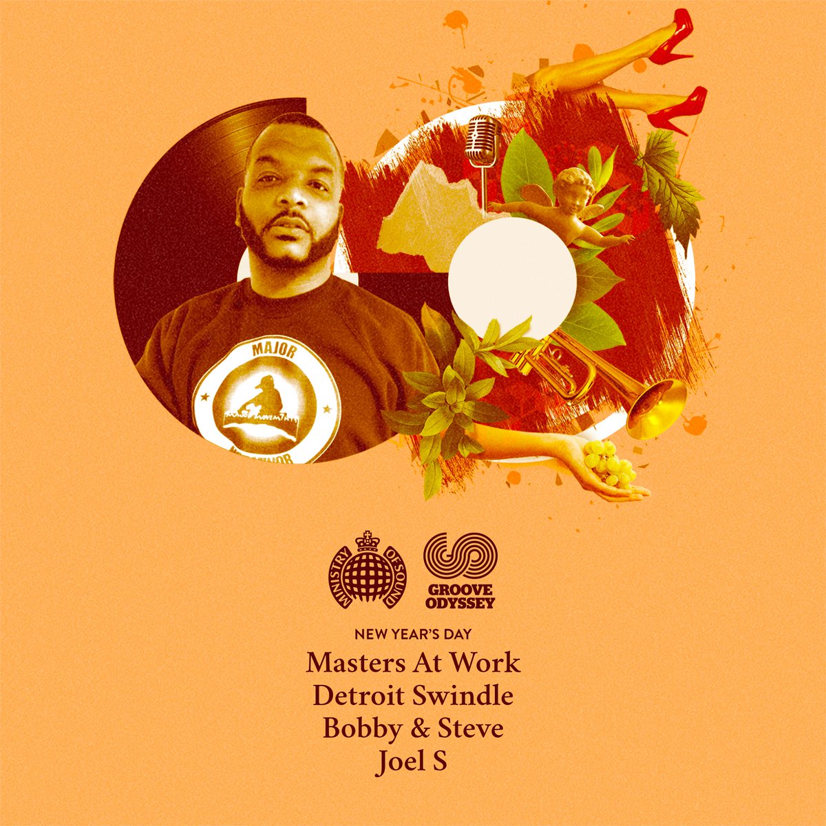 GrooveOdyssey's tweet photo. Joel S @1majormovements 
@GrooveOdyssey New Years Day @ Ministry

Tickets: https://t.co/994DlOGKXT https://t.co/tcjIAk70oZ