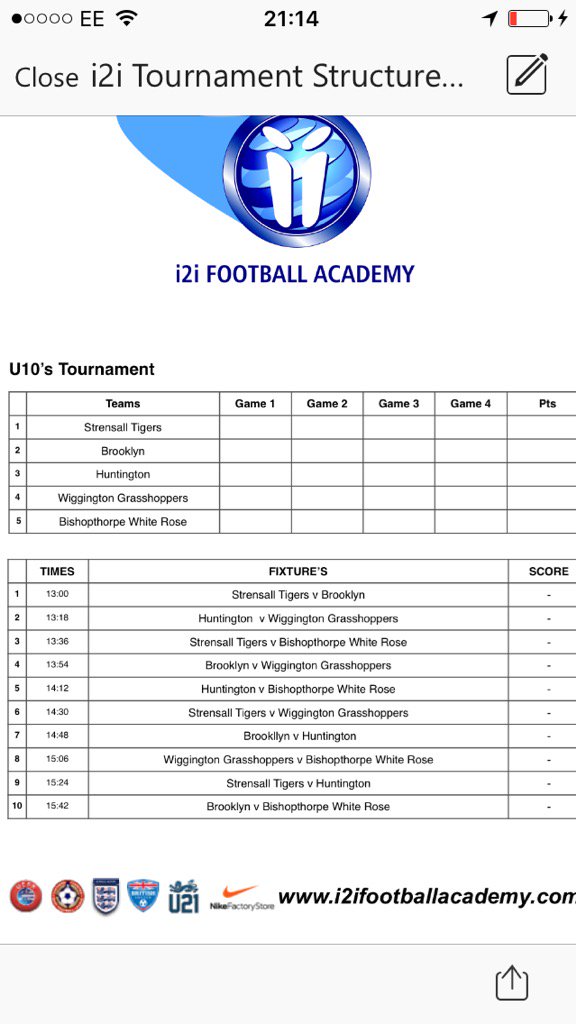 bishwhiterose's tweet photo. Tough group tomorrow but a good way to end the year @i2i_ACADEMY #grassroots #footballfriends #puplearmy https://t.co/isrUiQG2LA