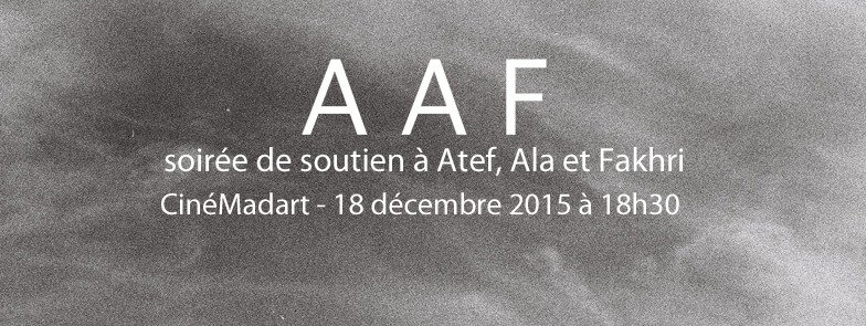 CineMadart's tweet photo. Ce soir à 18h30 au CinéMadart soirée de soutien aux artistes Ala, Atef et Fakhri. Contre #52 https://t.co/8uWkggki3e https://t.co/x5YAbYigei