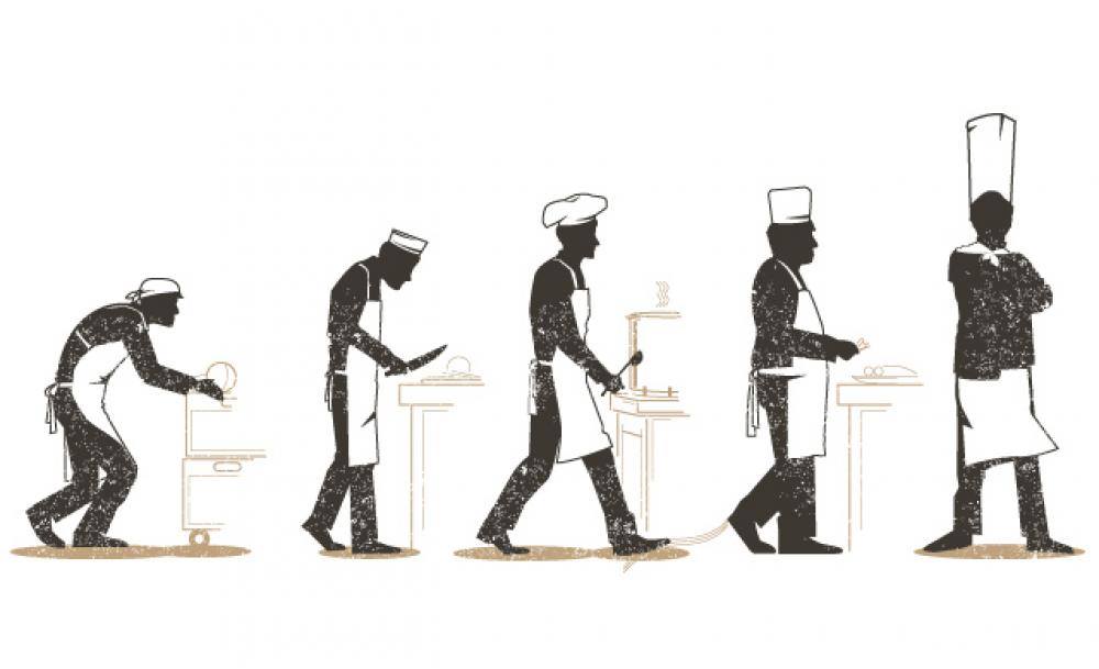 TOPCHEFSIE's tweet image. From humble origins.... :-) :-) #Chefs #ProfessionalEvolution