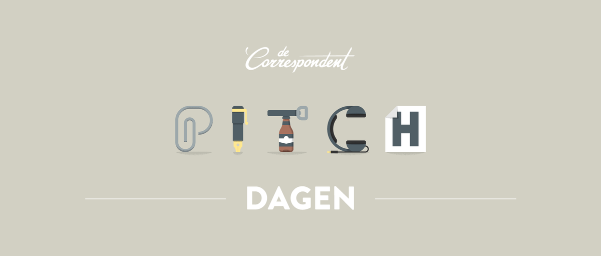 decorrespondent's tweet photo. Verhalen pitchen bij De Correspondent? Dat komt vanaf vandaag #voordebakker https://t.co/TslSBd7SWs https://t.co/HNmFKFoKpB