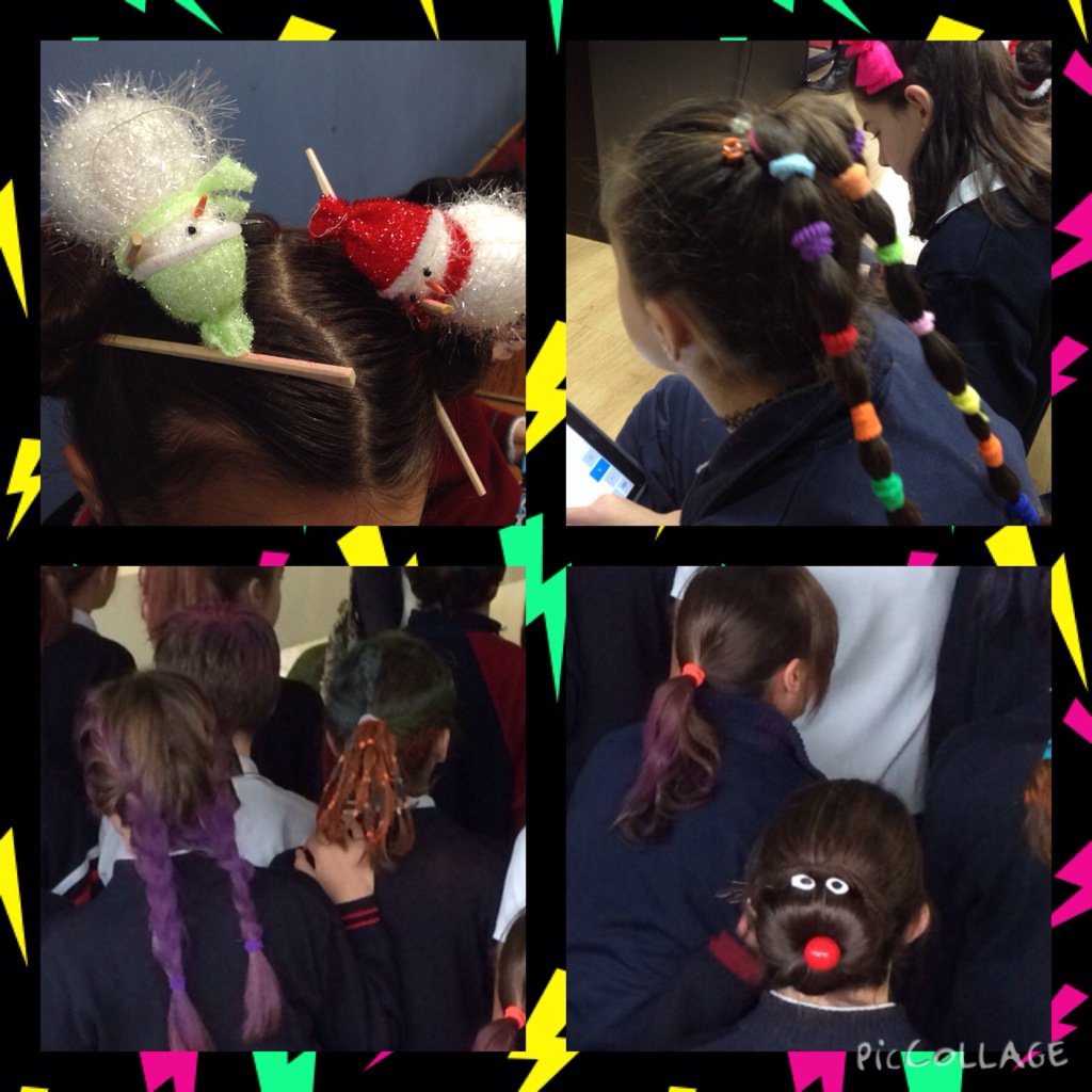 colegio_rcajal's tweet photo. Comienza nuestro #CrazyHairDay Terremoto de colores! #SpiritWeekCRC https://t.co/lPyzE5mbIz