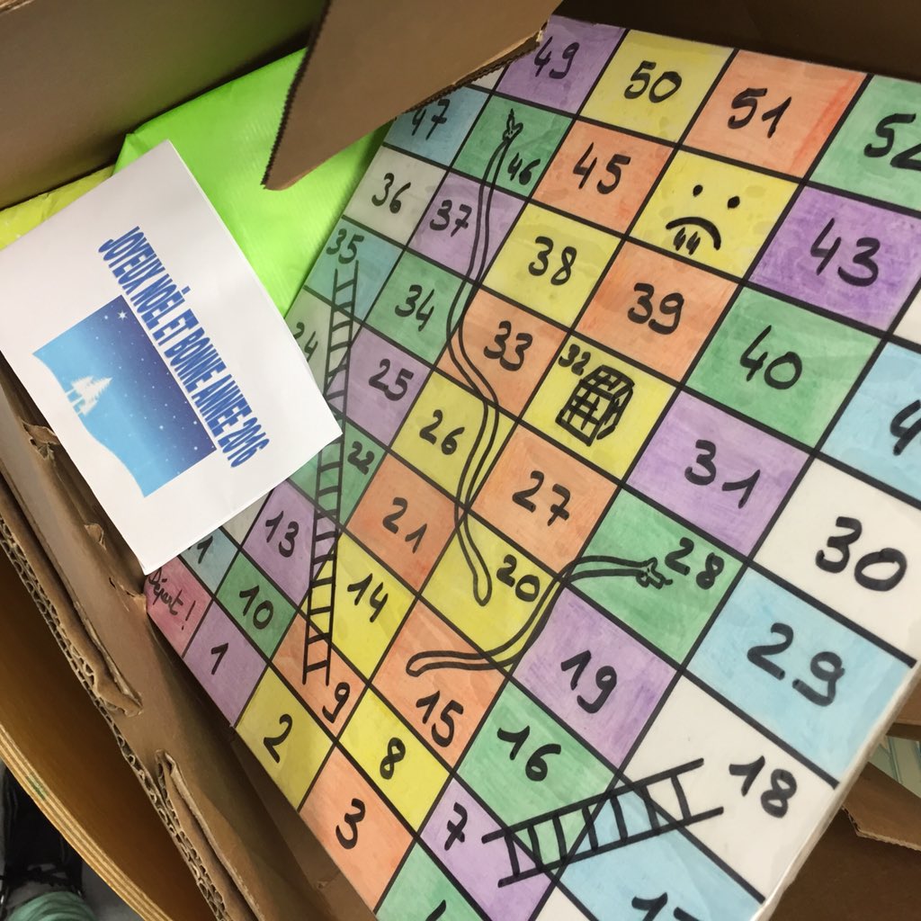 Nous avons bien reçu le jeu. Merci pour le sapin et la carte de noël ! Joyeux noël, bonne année à vous !!! #Tino