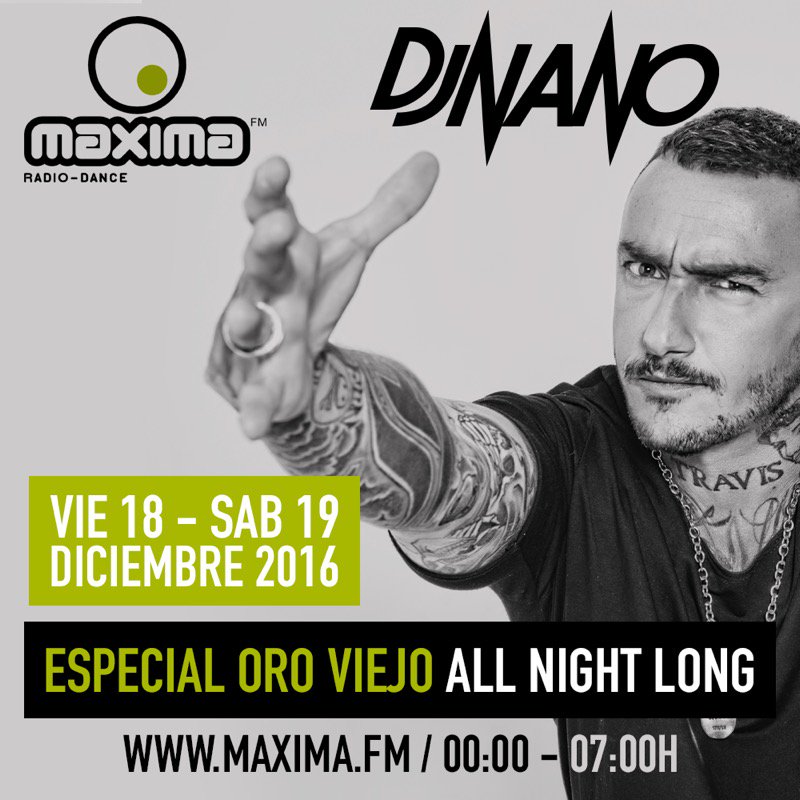 Los40Dance's tweet photo. Hoy @djnanoshow #N004
#OroViejoFestival en #BienBailao
+ #InSessionsDjNanoOroViejoFestival
https://t.co/G5OR4L0OXM https://t.co/5F419wifOK