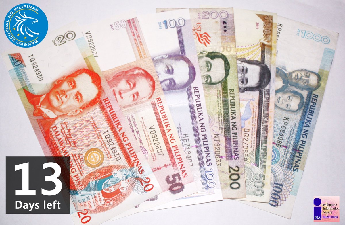 PIADesk's tweet photo. Only 13 days left to use old #banknotes to pay for goods and services! More info, read: 
https://t.co/iPW30zwuhA https://t.co/ME2I0dv3R0