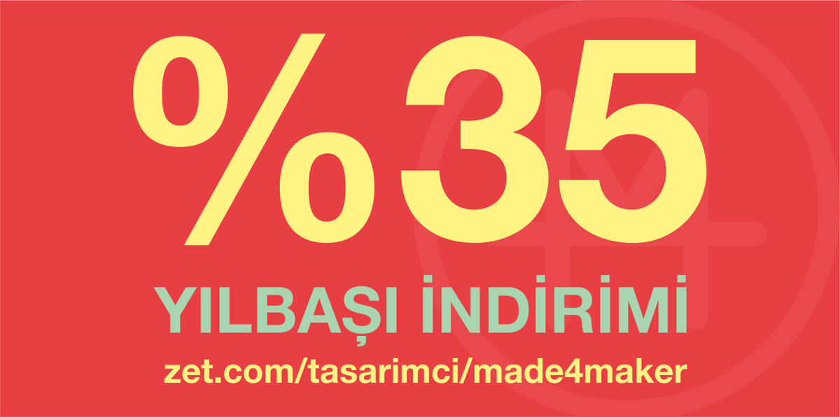 made4maker's tweet photo. Bir hafta boyunca tüm ürünlerimiz %35 yılbaşı indiriminde! 🎄🎉⛄ https://t.co/M6OPf3Ptrf #yeniyıl #indirim https://t.co/rPDUukvXxe