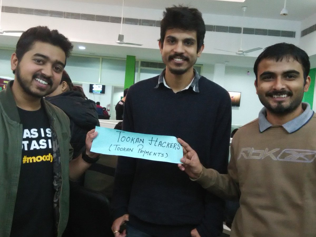 clicklabs's tweet photo. Team 1- Tookan Hackers
#HacMan #Hackathon #Startups #Nextjuggernaut #Apps #Tookan @TookanApp https://t.co/IKevxjqEGK