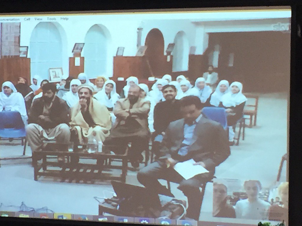 Skyping with Pakistan Delegation at ASFL <a href="/GlobalTiesAL/">Global Ties Alabama</a> <a href="/asflmagnet/">ASFL Magnet Middle</a> <a href="/ASFLptsa/">ASFL PTA</a>   IB Students, global learning
