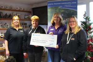 Fox Narrowboats raise over £2000 for EACH during 2015 - foxboats.co.uk/fox-narrowboat…