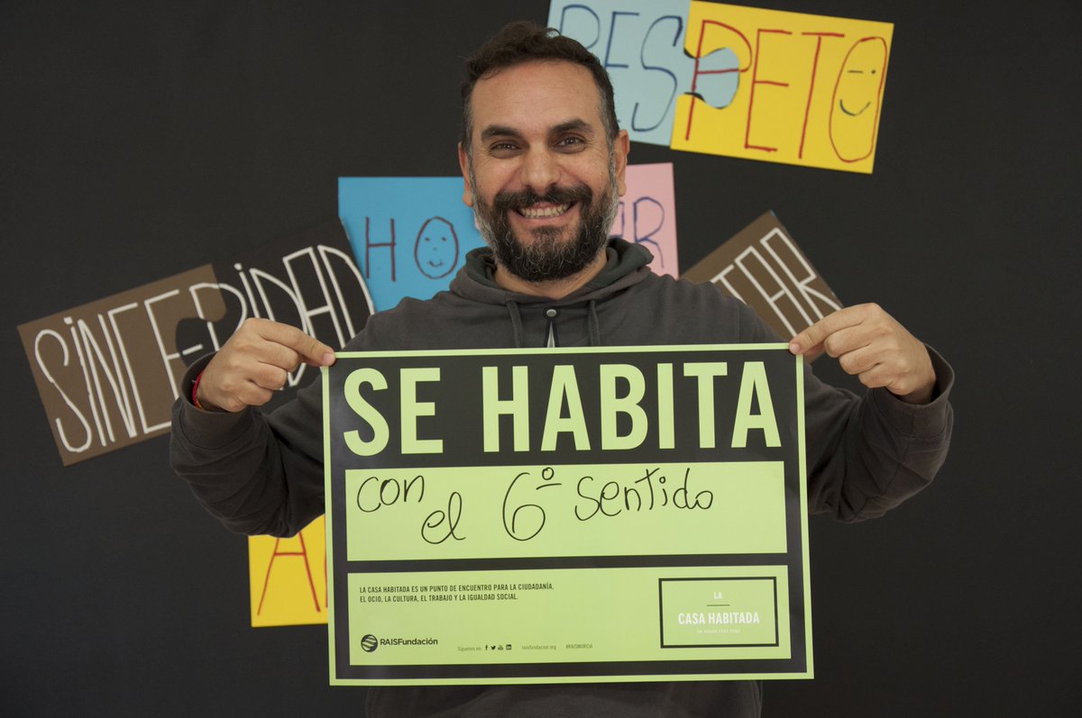 #SEHABITAMURCIA , con este equipazo nada puede salir mal, #LACASAHABITADA , #RAISMURCIA ¡Gracias!