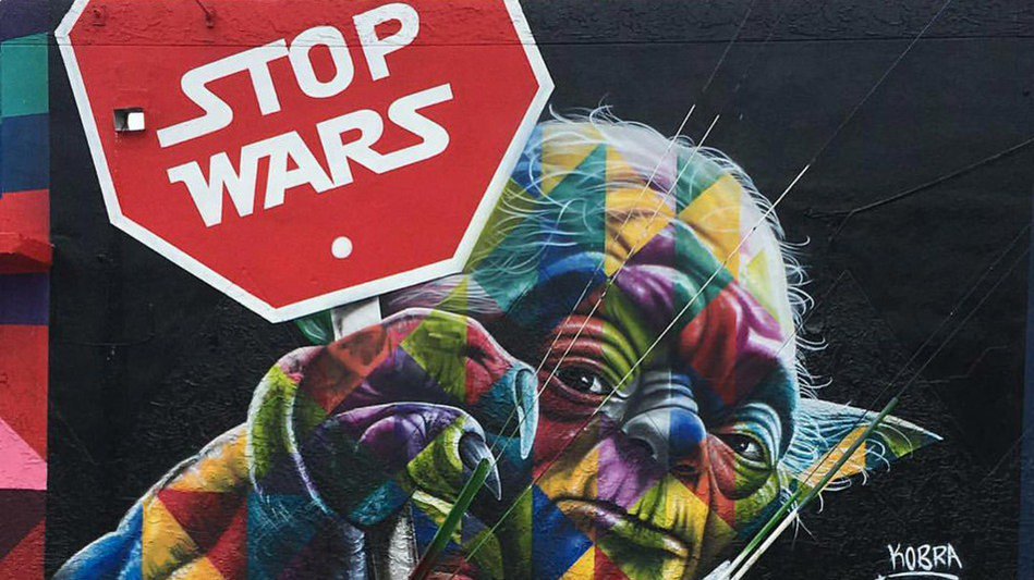 DemoPla's tweet photo. #StopWars https://t.co/Nc8EQCJN0d
