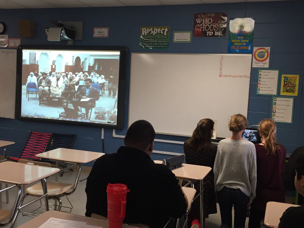 ASFL IB Students Skype with Pakistan Delegation to share info on robotics competition <a href="/GlobalTiesAL/">Global Ties Alabama</a> <a href="/asflmagnet/">ASFL Magnet Middle</a>