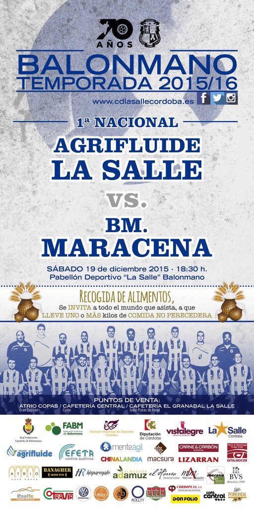 LEIVAJuani's tweet photo. @AngelXimenezBM Importante partido de nuestro equipo filial @balonmanosalle y @BmMaracena https://t.co/g1Fx8odznL https://t.co/63AGtOeBOA