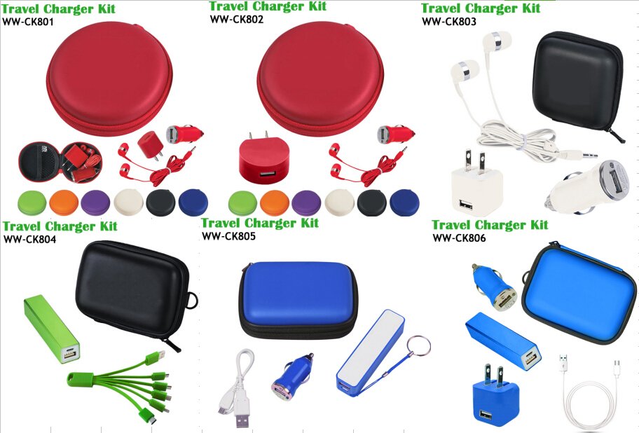 USB Travel Charger Kits