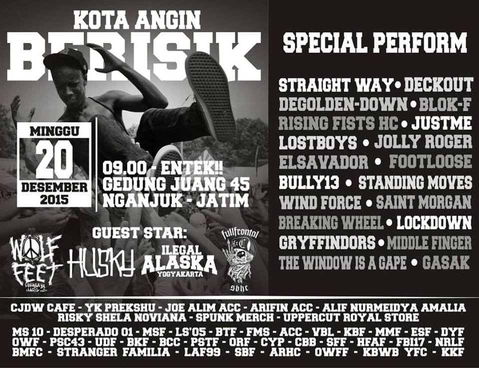 'aight yohh H-2 mangkat rek kita berjumpa di @Gedoengjuang45 nganjvk!! #kotaanginberisik #jatim #FromYKCtoNGK