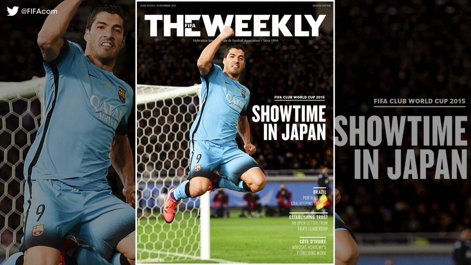 FIFAcom's tweet photo. #TheFIFAWeekly
Luis Suarez, the #ClubWC, Rogerio Ceni, FIFA's future and more feature
https://t.co/maAjR7vo8A https://t.co/29PNSOsj3s